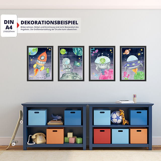 Poster-Sets Kinderzimmer